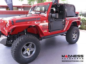 Jeep Wrangler JK Shade Skins - Front - 2 Door